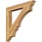 Ekena Millwork Balboa Traditional Rough Sawn Bracket, Western Red Cedar, 4"W x 32"D x 32"H BKT04X32X32BOA01RWR - alternate 1